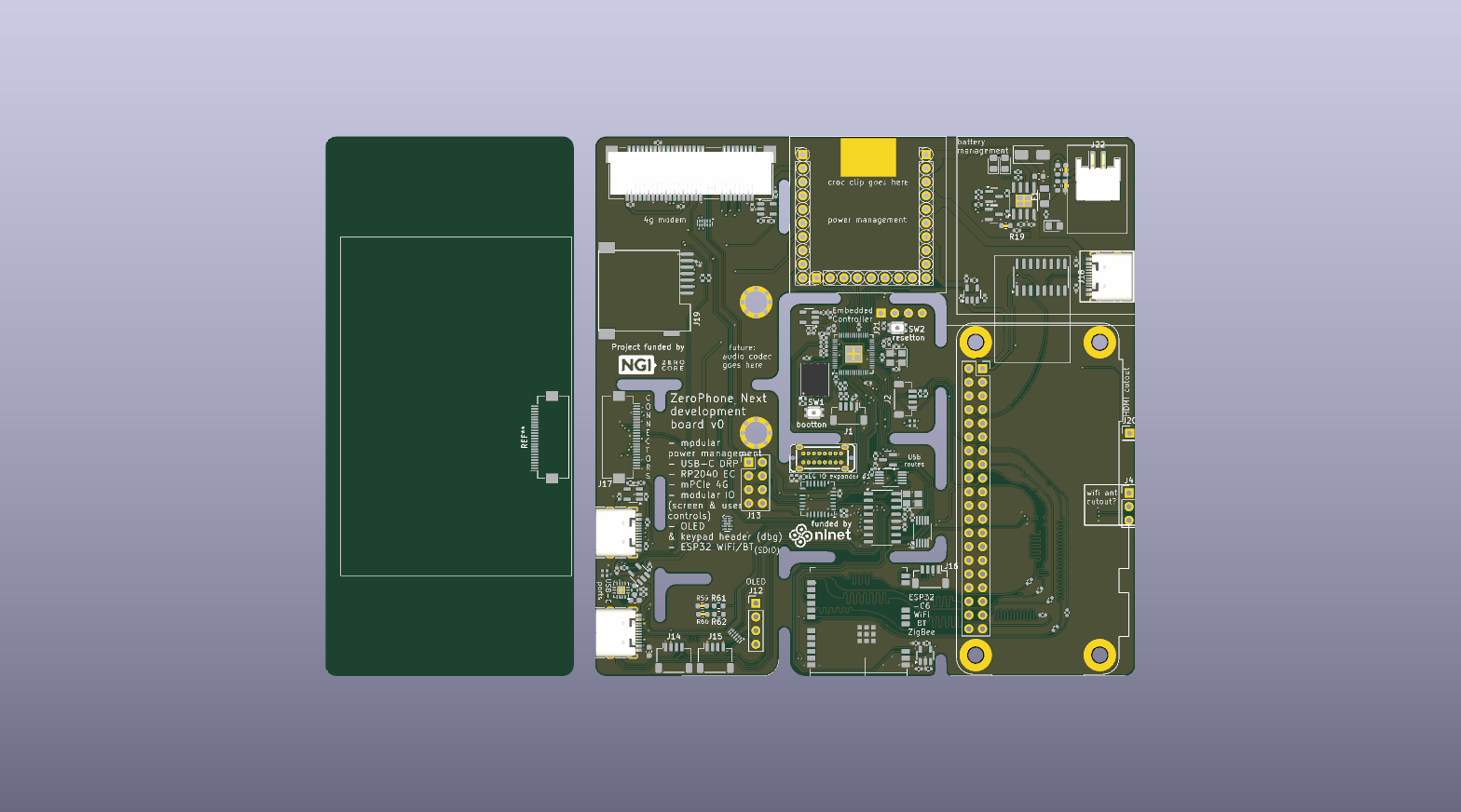 Zpn devboard, from the project README