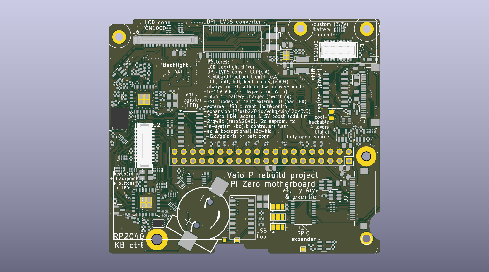 Vaio re, from the project README